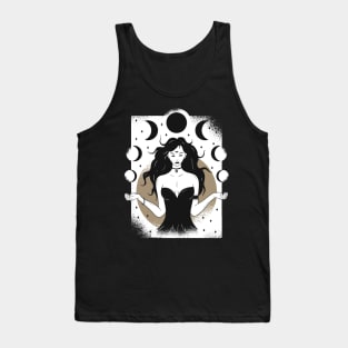 Phase Depression Moon Phase Mood Yoga Gift Tank Top